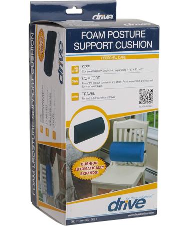Buy Drive Medical Compressed Posture Support Cushion - Improve Comfort & Posture | International Shipping Available - Buy Online on GoSupps.com