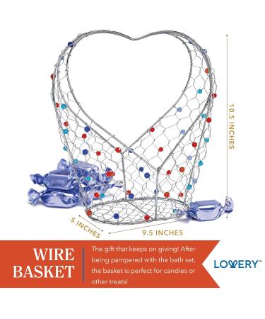 Buy Birthday Gifts for Her | Home Spa Gift Baskets | Ocean Wave Spa Set - 11pc Bath and Body Gift Basket for Women & Men - Buy Online on GoSupps.com