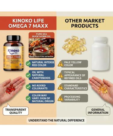 OMEGA 7 MAXX 180 G lules (Cure 3 Mois) Huile d Argousier 1000 mg Dose Journali re (500 mg/G lule) Om ga 3 6 7 9 + Vitamine E Peau et Muqueuses Confort Oculaire Naturel et Sans Gluten - Buy Online on GoSupps.com