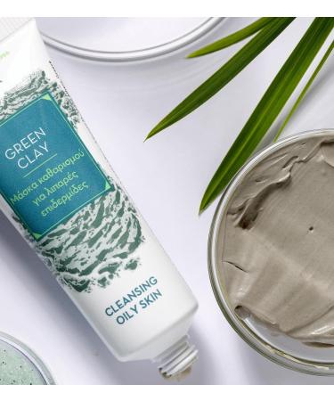 Corrres Green Clay Deep Cleansing Mask | Vegan & Dermatologically Tested | Ideal for Oily Skin | 18 ml - Buy Online on GoSupps.com
