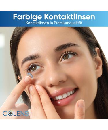 Colens Colored Annual Contact Lenses - Rubin Red | Super Opaque Halloween & Cosplay | 2 Pieces | Shop Now! - Buy Online on GoSupps.com