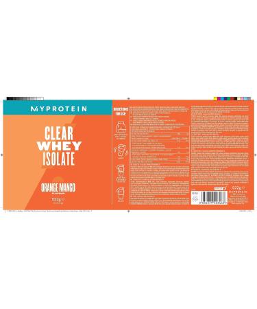 Clear Whey Protein Isolate Sample Pack - 20 Servings - Refreshing Shake Alternative - 20g Protein, 4g BCAA - Myprotein 500g - Buy Online on GoSupps.com