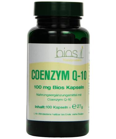 Bios Coenzyme Q-10 100 mg 100 capsules 1 pack (1 x 27 g)