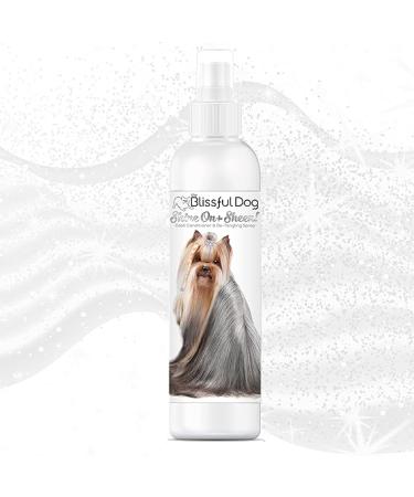 Natural Dog Coat Spray | Blissful Dog Shine-On + Sheen Leave-In Conditioner & Detangler (8 Oz) - Buy Online on GoSupps.com