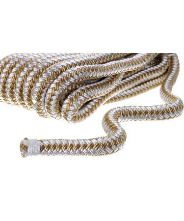 Seachoice 1/2-Inch x 20 Feet Double Braid Nylon Dock Line with Eye Splice - Pre-Shrunk & Heat Stabilized - Buy Online on GoSupps.com