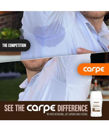 Carpe Clinical Strength Underarm Antiperspirant and Deodorant Sandalwood Scent Sandalwood 1.69 Fl Oz (Pack of 1) - Buy Online on GoSupps.com