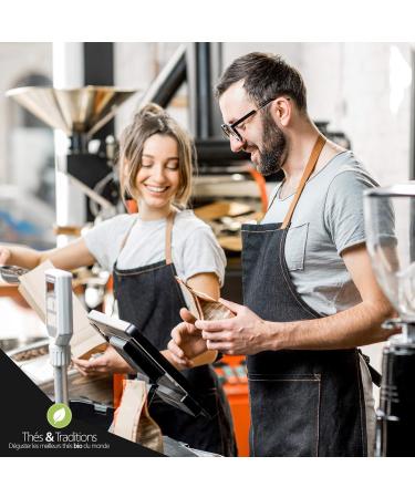  Th s & Traditions Organic Cinnamon and Mandarin Infusion | 100g Loose Leaf Bag | Certified Organic Farming  - Buy Online on GoSupps.com