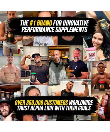 Alpha Lion Burn 2-in-1 Fat Burning Preworkout Supplement with Appetite Suppressant and Energy Booster - Mitoburn, Acetyl L-Carnitine, Bitter Orange Extract - 50 Servings (Hulk Juice) - Buy Online on GoSupps.com