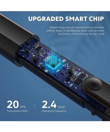 XLife Earwax Remover Tool with 1296P HD Camera - Wireless Ear Cleaner for iPhone & Android - IP67 Waterproof Otoscope Kit for Ear Wax Removal - Buy Online on GoSupps.com
