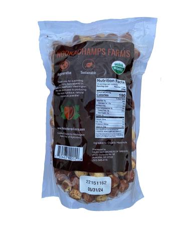Organic US Grown Hazelnuts - 1lb | Raw Filberts | Non-GMO | Nookachamps Farms - Buy Online on GoSupps.com