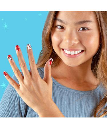 Fashion Angels Minnie Mouse Nail Design Set - 400+ Decals, Stickers, Polish, Press-On Nails, Emery Board - Girls 8 - Buy Online on GoSupps.com