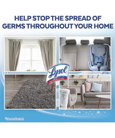 Lysol Fabric Disinfectant Spray | Sundrenched Linen | 15 FL. Oz | Sanitizing & Antibacterial Formula - Buy Online on GoSupps.com
