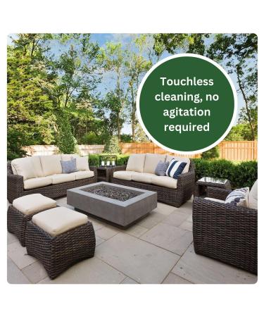 Path Patio Driveway Cleaner| Stone Concrete Bricks Tiles | Wet And Walk Away Green Stain Moss Algae Remover Prevents Regrowth | Easy to use | 5 Litre - Buy Online on GoSupps.com