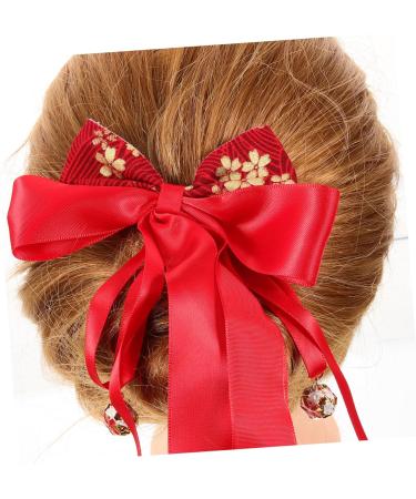 SEWACC elastic hair ties decor hair barrettes for girls hair ties girls hair ties with bows hair ties for girl hair bow hair rope bow hair ties elasticity bow tie girl child fabric - Buy Online on GoSupps.com