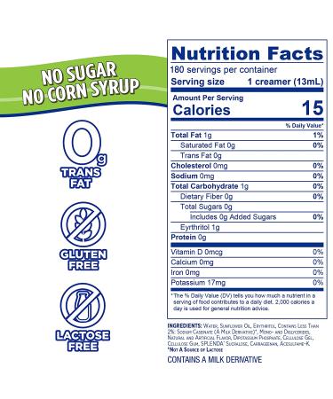 SPLENDA Sugar Free French Vanilla Coffee Creamer Cups - 180 Count - Buy Online on GoSupps.com