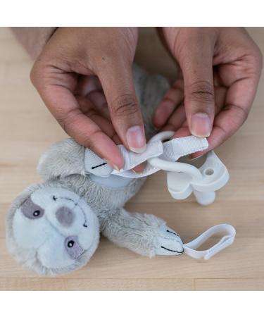 Dr. Brown's Baby Lovey Pacifier & Teether Holder Sloth with Grey HappyPaci 100% Silicone 0-6m Happypaci & Sloth - Buy Online on GoSupps.com