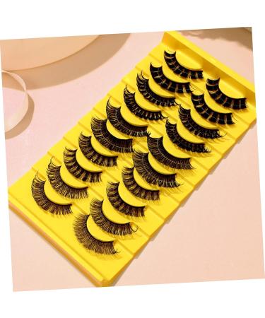 LALAFINA 10 Pairs Eyelashes Natural False Lashes Dramatic Lash Fake Lashes Strip Lashes Cosplay Eyelash Fluffy Spiky Lashes Extension Eyelash Fiber Daqu Pointy Vacation - Buy Online on GoSupps.com