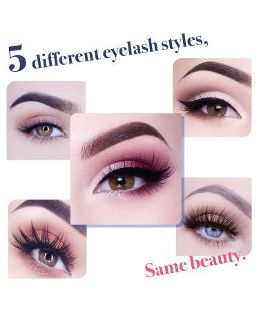 5 Pairs Reusable Magnetic Eyelashes and 2 Tubes of Magnetic Eyeliner Kit  Upgraded 3D Magnetic Eyelashes Kit With Tweezers Inside  Magnetic Eyeliner and Magnetic Eyelash Kit - No Glue Needed - Buy Online on GoSupps.com