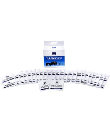 Zeiss Pre-Moistened Lens Cleaning Wipes - Cleans Bacteria Germs and Without Streaks for Eyeglasses and Sunglasses - (50 Count) - Buy Online on GoSupps.com