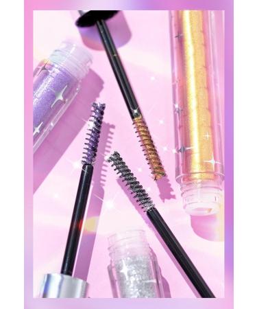  JUDEWY Colorful and glittery mascara shimmering mascara eyeshadow colored mascara silver diamond glitter mascara party makeup (03) - Buy Online on GoSupps.com