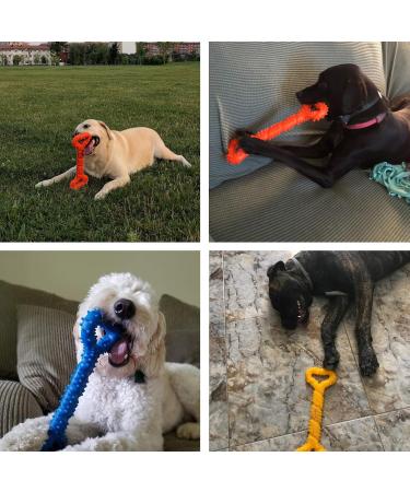 Buy Atopo 13 Robust Dog Toys - Durable Bone-Shaped Rubber Chew for Large & Small Dogs | Interactive Teeth Cleaning & Gums Massaging Toy - Buy Online on GoSupps.com