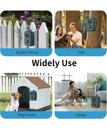 HXWEB Pet Anti-Bark Device for Dogs | 4-Level Ultrasonic Bark Control | Waterproof & Effective Anti-Bell Solution - Buy Online on GoSupps.com