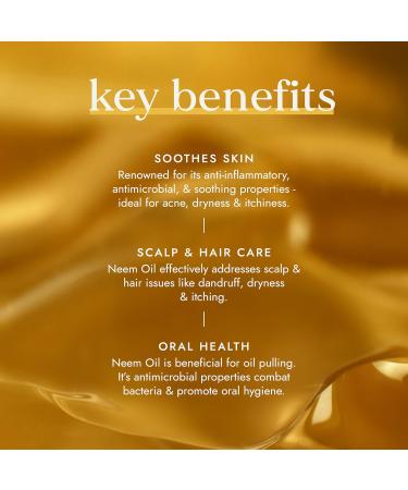 Fushi Organic Neem Oil 50ml - Untreated & Freshly Pressed for Itchy Scalp & Irritated Skin - Ethical Vegan Skincare Made in Britain - Buy Online on GoSupps.com