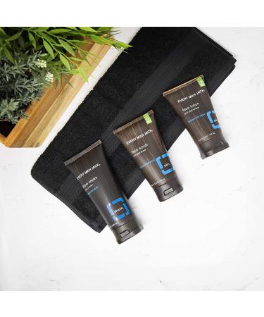 Every Man Jack Natural Menthol Face Scrub for Men - Exfoliate, Clean & Prep for Shaving - 5 oz - Buy Online on GoSupps.com