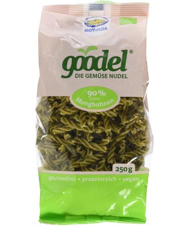 Govinda goodel Fusilli green mung beans (1 x 250 g)