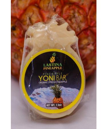 Organic Pineapple Yoni Bar Soap | PH Balanced Feminine Cleansing Bar (Eliminates Odor, Itching, and Moisturizes) - 1 Pack - Buy Online on GoSupps.com