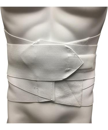 Buy OTC Lumbo-Sacral Support - 11-Inch Back Brace Strong Compression Abdominal Uplift - 2X-Large White - International Shipping Available - Buy Online on GoSupps.com