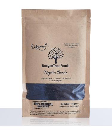 BanyanTree Foods Nigella Seeds 150g (Kalonji Seeds) All Natural Indian Origin - Buy Online on GoSupps.com