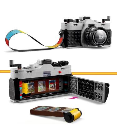 LEGO Creator 3in1 Retro Camera Toy to Video Camera to TV Set  Kids' Desk Decoration or Bedroom Accessories  Photography Gifts for Girls and Boys Aged 8 Plus Years Old Who Enjoy Creative Play 31147 - Buy Online on GoSupps.com