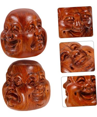 Hoement Solid Wood Handball Training Balls - 2 Pieces Smooth Palm Massage Balls for Hand Exercise - Buy Online on GoSupps.com