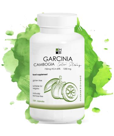 GARCINIA CAMBOGIA extra strength HB | 1200 mg | 720 mg HCA | 120 capsules | Italian product