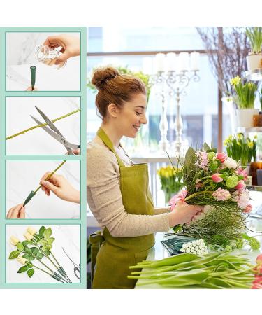 150 Pcs Plastic Floral Water Tubes with Rubber Caps - Flower Arrangement Supplies - 6 Inches - Buy Online on GoSupps.com