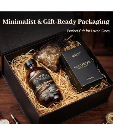 Auelife 4oz Vintage Leather Men Essential Oils for Diffusers for Home - Long Lasting Fragrance Oil for Candle & Soap Making Valentines Day Gifts for Him Masculine Scent for Men Gift 118ml - Buy Online on GoSupps.com