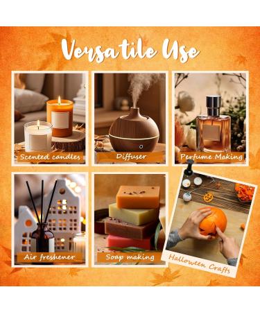 Cinnamon Apple Essential Oil, 100ml Fall Essential Oil for Diffusers for Home, Autumn Scented Oils for Candle & Soap Making, Bath Bombs, Massage - 3.38FL.OZ Cinnamon Apple 3.38 Fl Oz (Pack of 1) - Buy Online on GoSupps.com