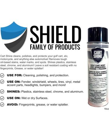 Club Clean Cart Shine - Multi-Surface Cleaner for Golf Carts, ATV's, Motorcycles, Tires, Canopies & More - Buy Online on GoSupps.com