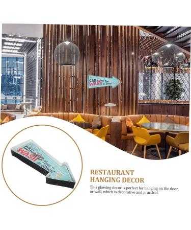 OKUMEYR 1 Pc Decorative Lights Astetic Room Decor Antique Metal Sign Room Wall Pendant Metal Wall Vintage - Buy Online on GoSupps.com