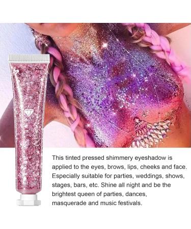  Vigcebit Body Glitter Gel Face Glitter Body Gel Glitter Glitter Mermaid Scale Glitter for Women 3# - Buy Online on GoSupps.com
