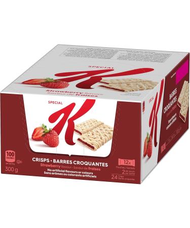 Kellogg's PopTarts Jumbo 24-Count 1.2kg & Special K Fruit Crisps Strawberry Flavour Caddy 24 bars 2 bars per pouch Pastry + Crisps - Buy Online on GoSupps.com