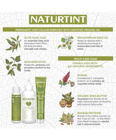 Naturtint Permanent Hair Colour Gel 2WN Radiant Nature Brown-Black Plant Enriched Ammonia Free Long Lasting Grey Coverage and Radiant Colour Nourishment and Protection - Buy Online on GoSupps.com