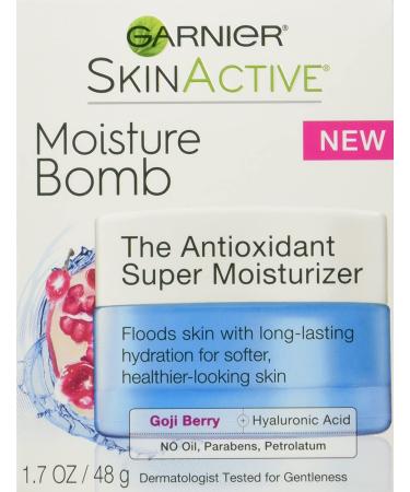 Garnier SkinActive Moisture Bomb Antioxidant Super Moisturizer 1.7 oz | Hydrate & Nourish Your Skin - Buy Online on GoSupps.com