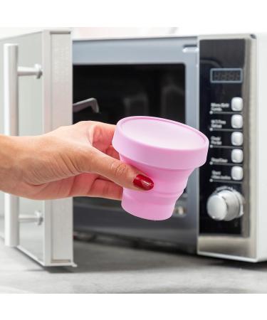 Innovagoods Menstrual Cup - Medical Silicone Hypoallergenic & Ergonomic 12H Protection Includes Sterilizer & Cotton Pocket Pink 1 Piece - Buy Online on GoSupps.com