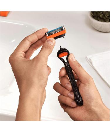 Buy Gillette Fusion5 Razor Blades for Men - 4 Pack | International Shipping Available - Buy Online on GoSupps.com