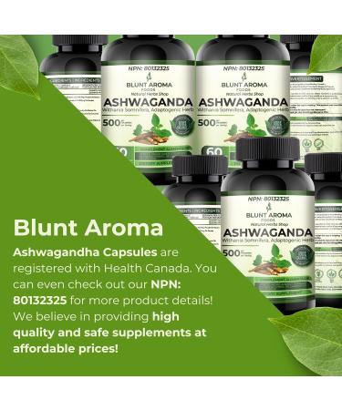 Ashwagandha Extract Capsule - Great Strength Blended Ginger Root Turmeric Curcumin Alkanet Root and Black Pepper - 60 Capsules - 2 Month Supply - Buy Online on GoSupps.com