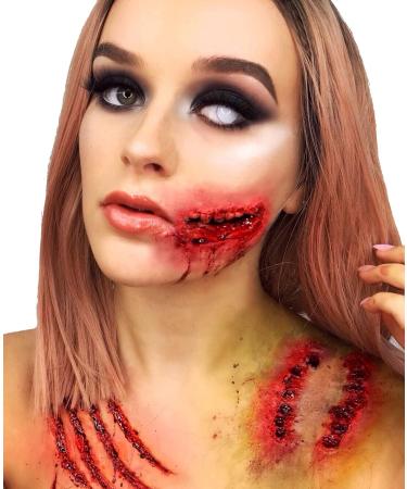 Pro FX Fake Blood - 0.50fl oz | Special Effects Makeup for Halloween Vampires & Zombies | SFX Makeup for Theatrical Use - Buy Online on GoSupps.com