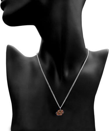 Siskiyou Sports Oklahoma State Cowboys NCAA Chain Necklace with Small Charm - 20 - Buy Online on GoSupps.com