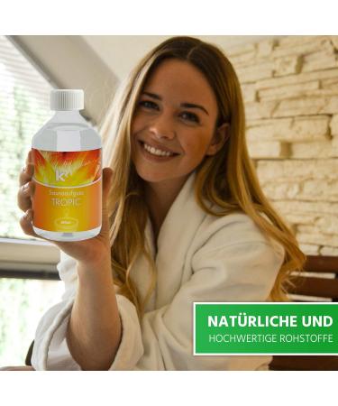 KK Sauna Infusion Concentrates PREMIUM - Tropic Fragrance - 500 ml - Made in Germany - Wellness for Your Home - International Shipping Available - Buy Online on GoSupps.com